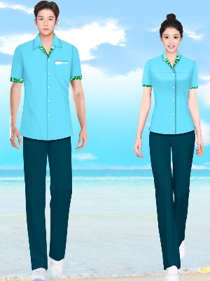 景區(qū)員工夏季工作服定做設(shè)計方案