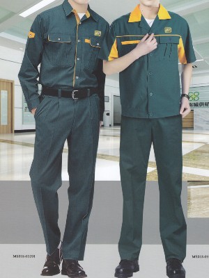 3款夏季短袖車(chē)間工作服