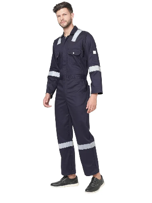 定制工廠長(zhǎng)袖工作服專業(yè)定制勞保工裝加反光條 派登服飾