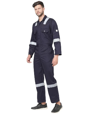 定制工廠長袖工作服專業(yè)定制勞保工裝加反光條 派登服飾