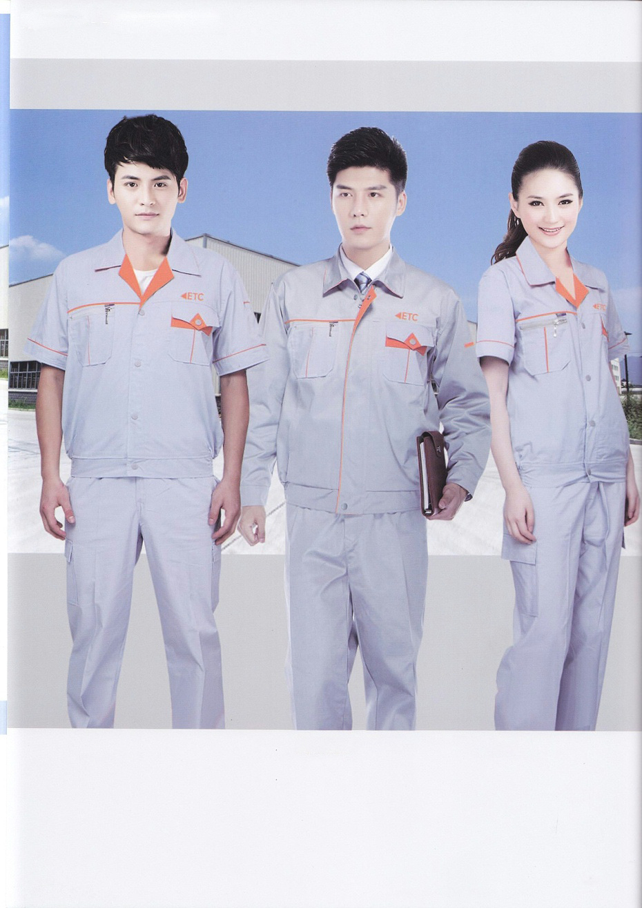 3款生產(chǎn)車(chē)間員工工作服定做|春秋季長(zhǎng)袖工作服