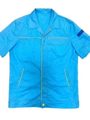 夏季短袖工廠(chǎng)工作服定制夏季防靜電吸濕排汗工裝定制 派登服飾